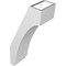 Ekena Millwork 5 1/2-in. W x 10-in. D x 22-in. H Imperial Architectural Grade PVC Knee Brace BRCP055X10X22IMP - alternate 4